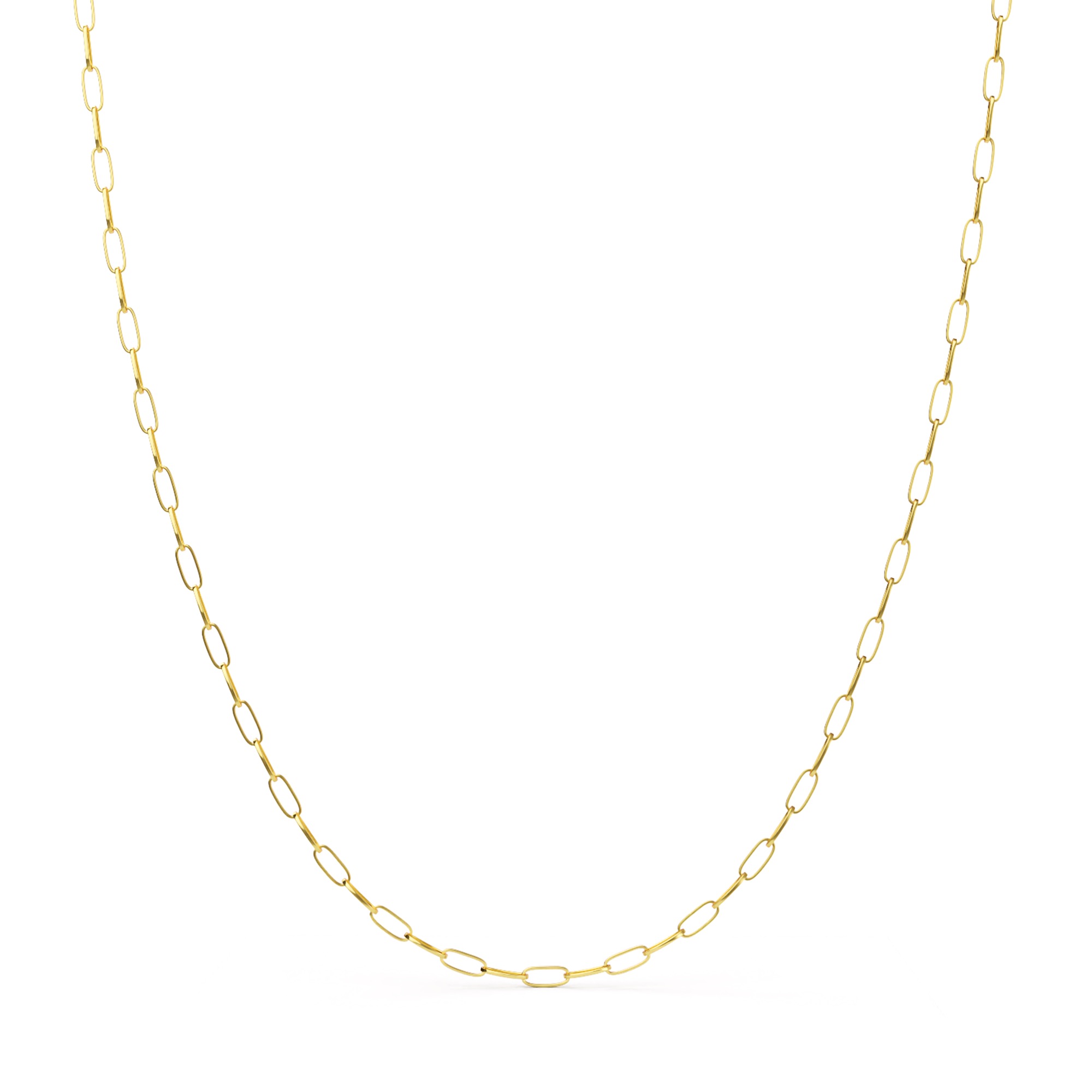 Cable Carrier Necklace Gold Plated